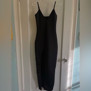 Black long dress